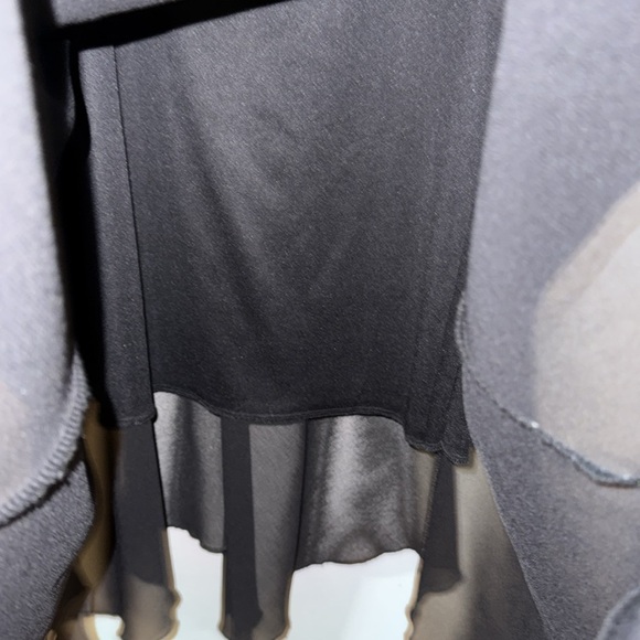 🔥C.O.C CLOTHING OBSESSED COMPANY BLACK ELEGANT MAXI SKIRT - Picture 3 of 6